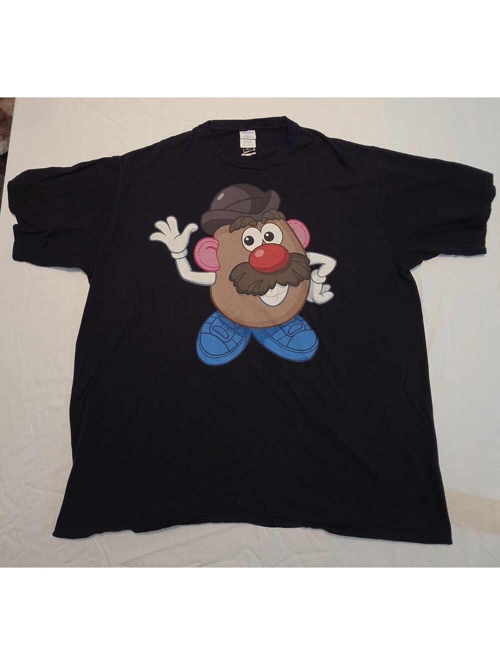 Hasbro Mr. Potato Head Graphic T-Shirt Men’s 2XL Black 2018 Port & Company